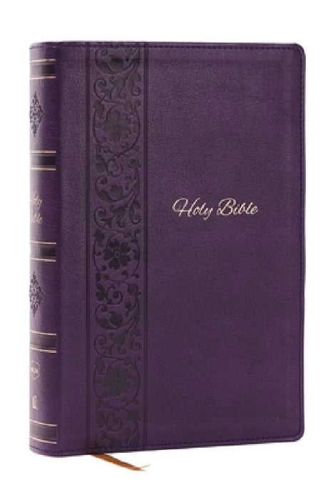 NKJV Bible: Personal Size Giant Print, Purple Leathersoft, Holy Bible, Red Letter, Comfort Print: New King James Version by Thomas Nelson