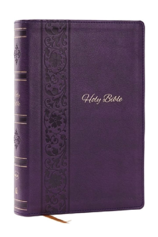 NKJV Bible: Personal Size Giant Print, Purple Leathersoft, Holy Bible, Red Letter, Comfort Print: New King James Version by Thomas Nelson