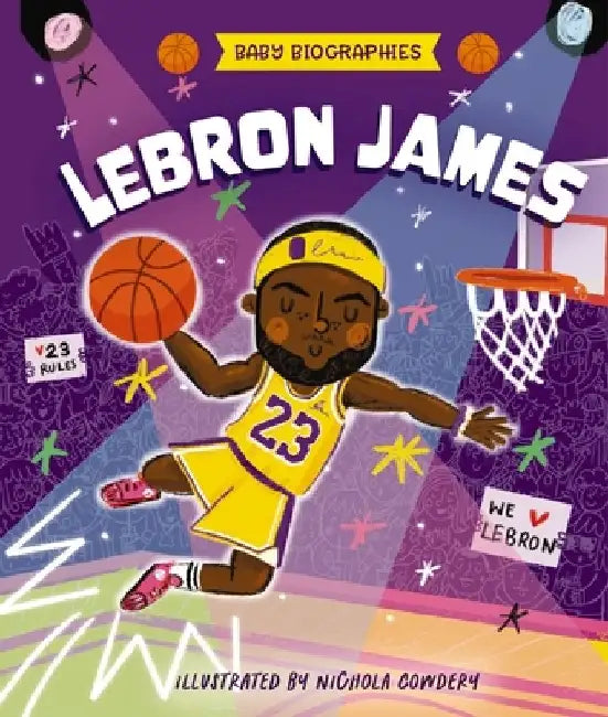 Baby Biographies: Lebron James: My Baby's Introduction to the Basketball Legend by Matthew Doucet