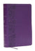 KJV Giant Print End-Of-Verse Reference Bible, Purple Leathersoft, Red Letter, Comfort Print by Thomas Nelson
