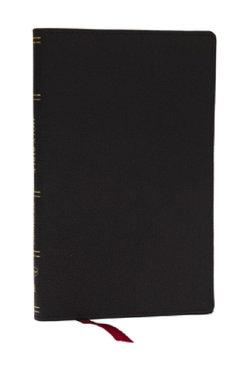 Kjv, Personal Size New Testament, Black Genuine Leather, Red Letter, Comfort Print by Thomas Nelson
