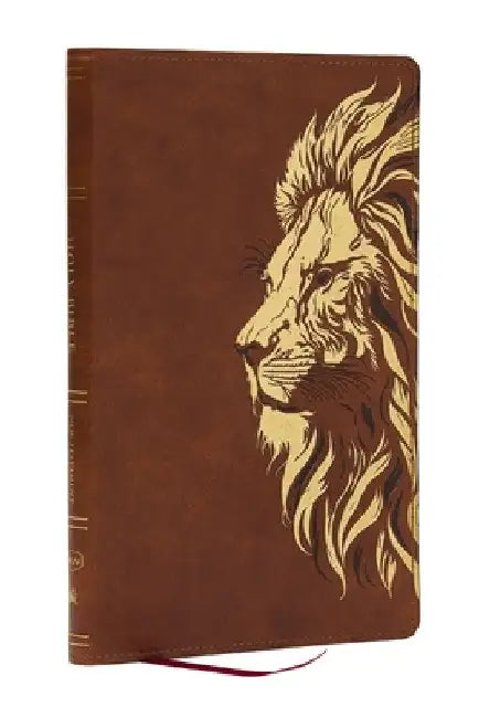 Kjv, Personal Size New Testament, Tan Leathersoft, Red Letter, Comfort Print by Thomas Nelson