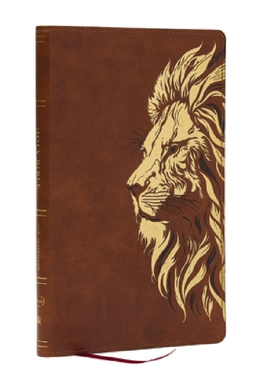 Kjv, Personal Size New Testament, Tan Leathersoft, Red Letter, Comfort Print by Thomas Nelson