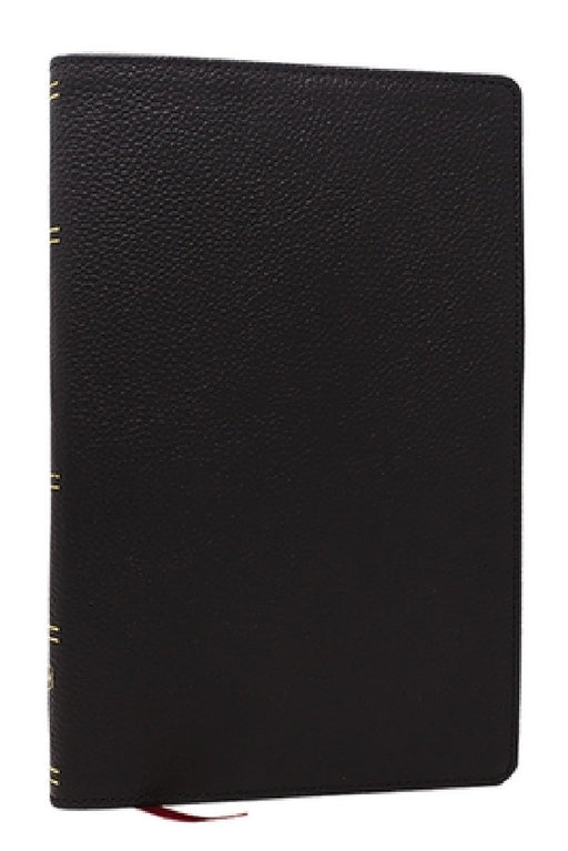 Nkjv, Personal Size New Testament, Black Genuine Leather, Red Letter, Comfort Print by Thomas Nelson