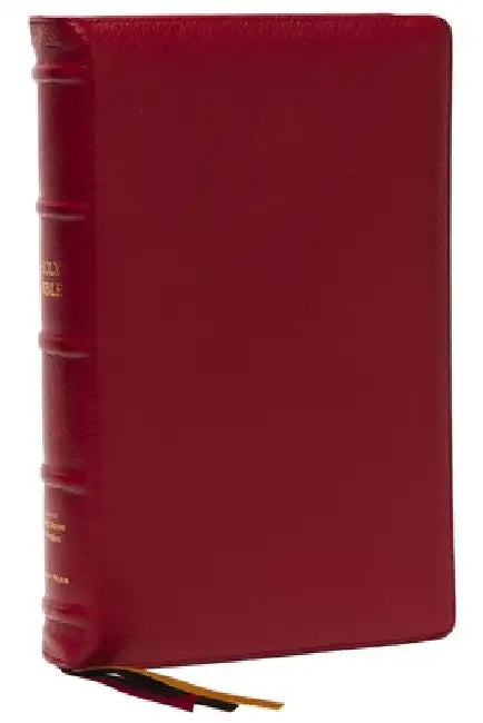 Nkjv, Thinline Reference Bible, Large Print, Red Premium Goatskin Leather, Premier Collection, Comfort Print: Holy Bible, New King James Version by Thomas Nelson