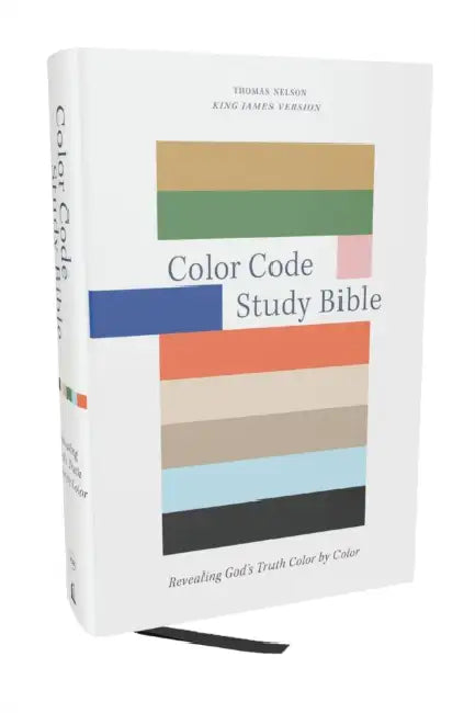 Color Code Study Bible, Revealing God's Truth Color by Color (Kjv, Hardcover, Red Letter) by Thomas Nelson