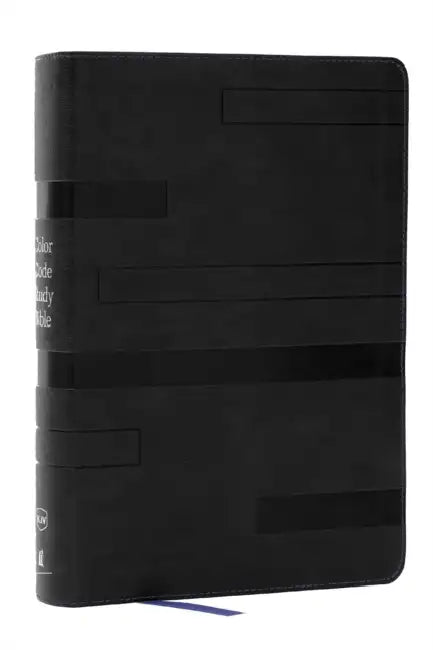 Color Code Study Bible, Revealing God's Truth Color by Color (Kjv, Black Leathersoft, Red Letter, Thumb Indexed) by Thomas Nelson