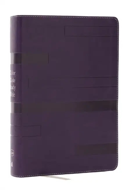 Color Code Study Bible, Revealing God's Truth Color by Color (Kjv, Purple Leathersoft, Red Letter, Thumb Indexed) by Thomas Nelson