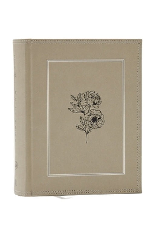Nkjv, Journal the Word Bible, Large Print: Reflect, Journal or Create Art Next to Your Favorite Verses (Stone Leathersoft Over Board, Red Letter) by Thomas Nelson
