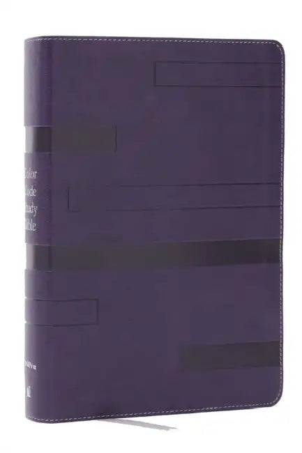 Color Code Study Bible, Revealing God's Truth Color by Color (Niv, Purple Leathersoft, Red Letter, Thumb Indexed, Comfort Print) by Thomas Nelson Publishers