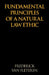 Fundamental Principles of a Natural Law Ethic by Frederick Van Fleteren