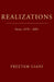 Realizations: Poems 1970 -- 2001 by Preetum Giani