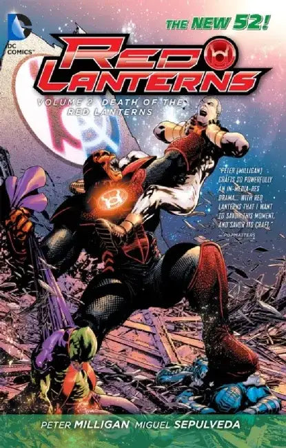 Red Lanterns Vol. 2: The Death of the Red Lanterns (the New 52) by Peter Milligan
