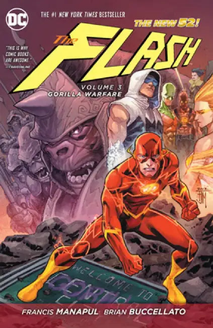 The Flash Vol. 3: Gorilla Warfare (the New 52) by Francis Manapul