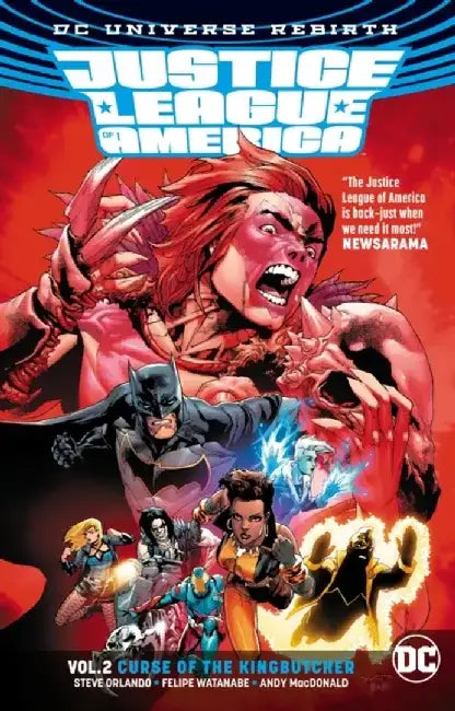 Justice League of America Vol. 2: Curse of the Kingbutcher (Rebirth) by DC Comics
