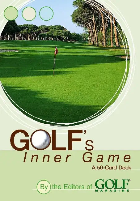 Golf's Inner Game Cards: A 50-Card Deck by David R. Hawkins