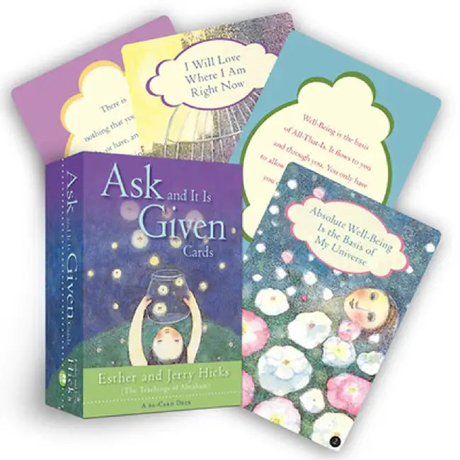 Ask and It Is Given Cards: A 60-Card Deck Plus Dear Friends Card by Esther Hicks
