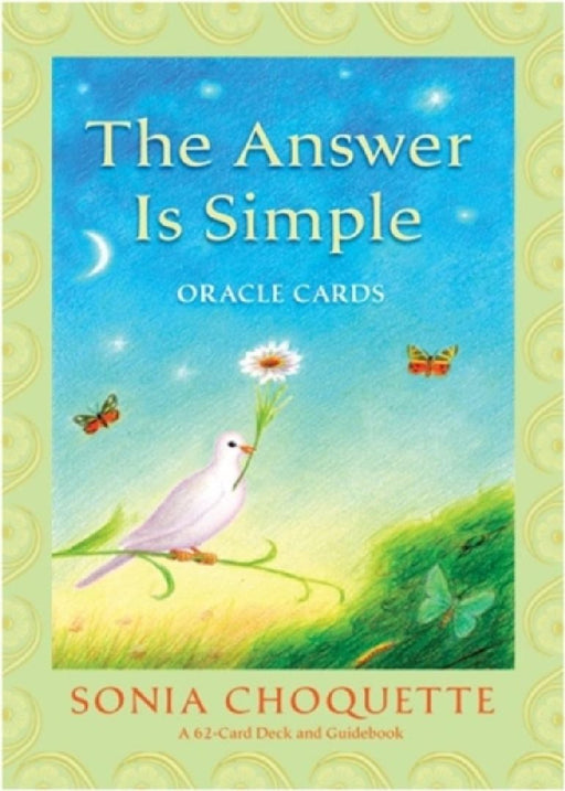 Answer Is Simple Oracle Cards  by Sonia Choquette