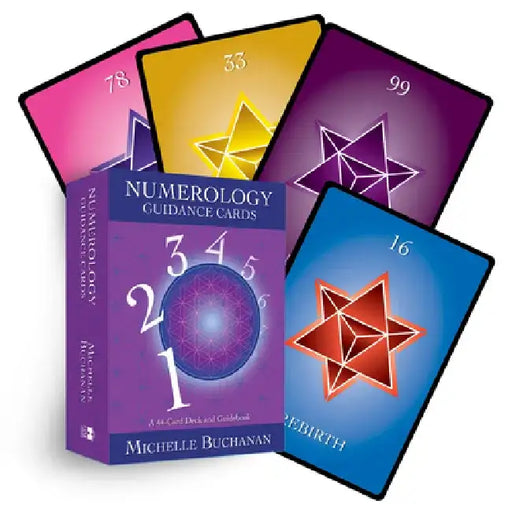Numerology Guidance Cards: A 44-Card Deck and Guidebook by Michelle Buchanan