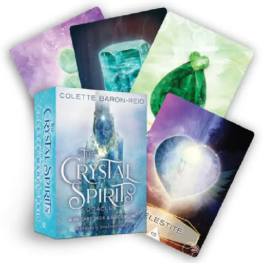 Crystal Spirits Oracle: 60-Card Deck and Guidebook by Colette Baron-Reid