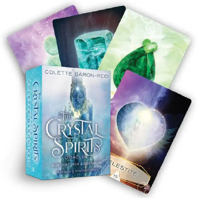 Crystal Spirits Oracle: 60-Card Deck and Guidebook by Colette Baron-Reid