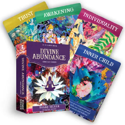 Divine Abundance Oracle Cards: A 52-Card Deck by Tosha Silver