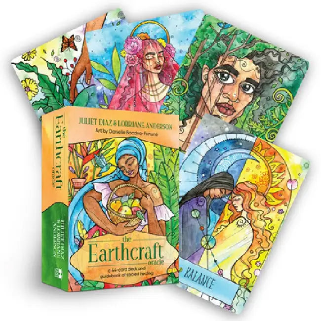 The Earthcraft Oracle: A 44-Card Deck and Guidebook of Sacred Healing by Juliet Diaz