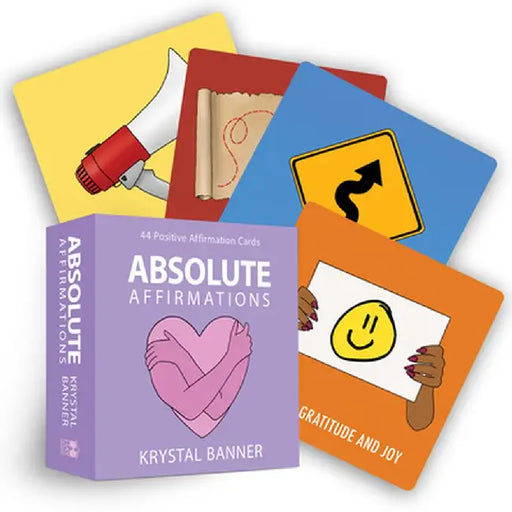 Absolute Affirmations: 44 Positive Affirmation Cards by Krystal Banner