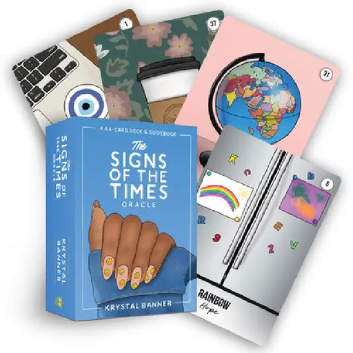 The Signs of the Times Oracle: A 44-Card Deck and Guidebook by Krystal Banner