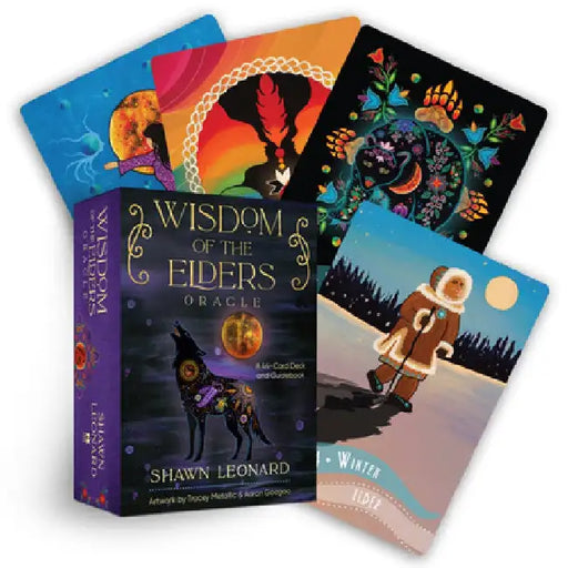Wisdom of the Elders Oracle: A 44-Card Deck and Guidebook by Shawn Leonard