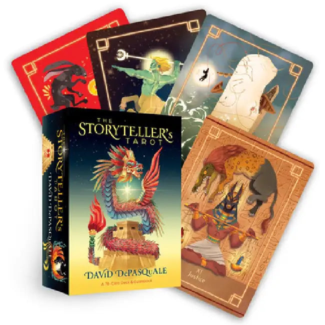 The Storyteller's Tarot: A 78-Card Deck and Guidebook by David DePasquale