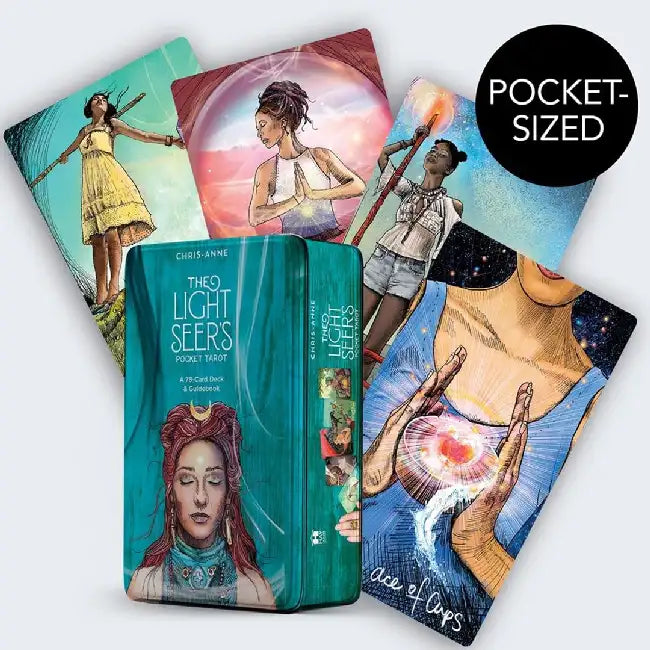 The Light Seer's Pocket Tarot: A 78-Card Deck & Guidebook by Chris-Anne