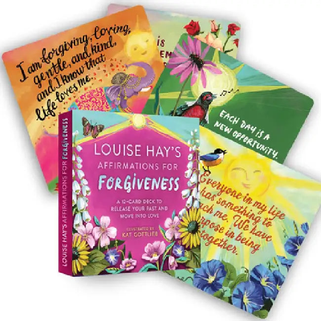 Louise Hay's Affirmations for Forgiveness: A 12-Card Deck to Release Your Past and Move Into Love by Louise L. Hay