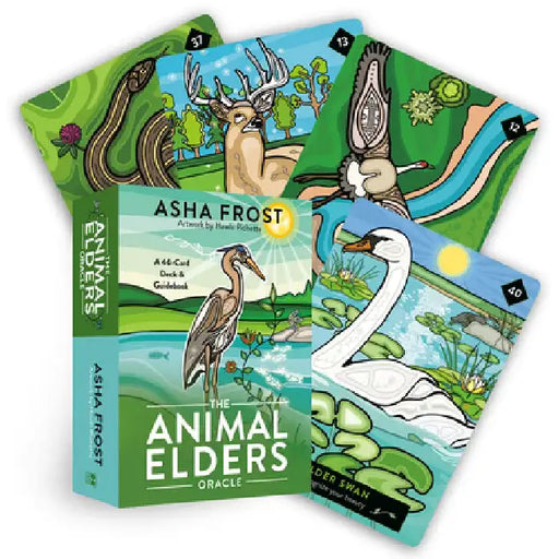 The Animal Elders Oracle: A 44-Card Deck & Guidebook of Indigenous Wisdom & Healing Medicine by Asha Frost