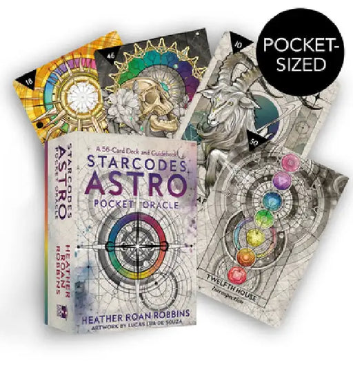 Starcodes Astro Pocket Oracle: A 56-Card Deck and Guidebook by Heather Roan Robbins