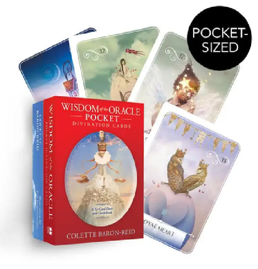 Wisdom of the Oracle Pocket Divination Cards: A 52-Card Oracle Deck for Love, Happiness, Spiritual Growth, and Living Your Purpose by Colette Baron-Reid