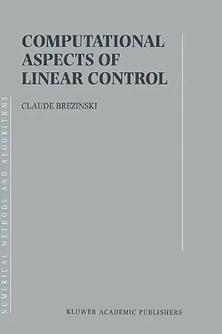 Computational Aspects of Linear Control by Claude Brezinski