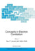 Concepts in Electron Correlation by Alex C. Hewson