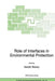 Role of Interfaces in Environmental Protection by Sandor Barany