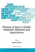Physics of Spin in Solids: Materials, Methods and Applications by Samed Halilov
