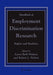 Handbook of Employment Discrimination Research: Rights and Realities by Laura Beth Nielsen
