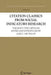 Citation Classics from Social Indicators Research: The Most Cited Articles Edited and Introduced by Alex C. Michalos by Alex C. Michalos