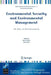 Environmental Security and Environmental Management: The Role of Risk Assessment: Proceedings of the NATO Advanced Research Workhop on the Role of Ris by Benoit Morel