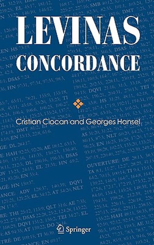 Levinas Concordance by Cristian Ciocan