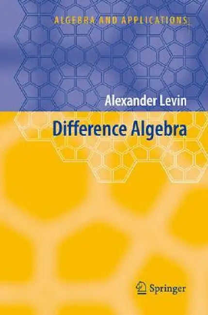 Difference Algebra by Alexander Levin