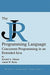 The Jr Programming Language: Concurrent Programming in an Extended Java by Ronald A. Olsson