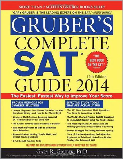 Gruber'S Complete Sat Guide 2014 by Gary Gruber