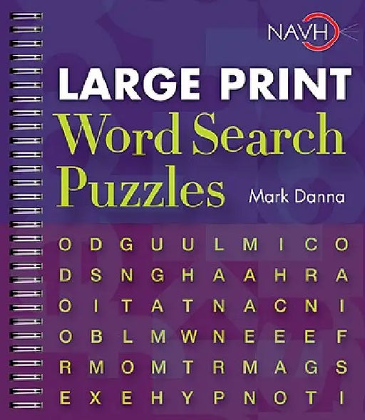 Large Print Word Search Puzzles: Volume 1 by Mark Danna