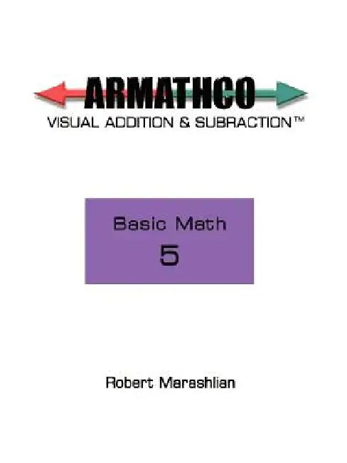 Armathco: Basic Math 5 by Robert Marashlian