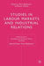 Studies In Labour Markets And Industrial Relations by Mario Baldassarri, Bruno Chiarini